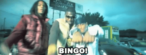Thats A Bingo Rappers Boys GIF