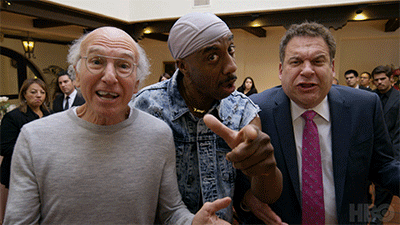 Thats A Man Larry David GIF