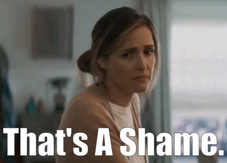 Thats A Shame Ellie Wagner GIF