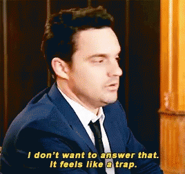 Thats Bait Jake Johnson Confused GIF