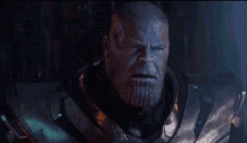 Thats Impossible Avengers Thanos GIF