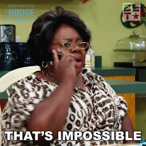 Thats Impossible Cassi Davis GIF