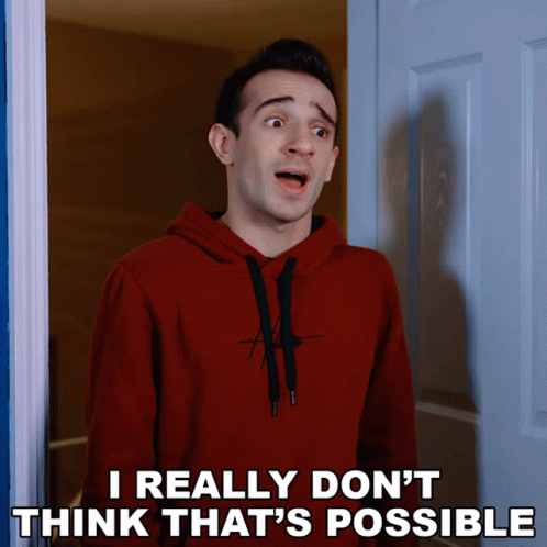 Thats Impossible Guy In Red Hoodie GIF