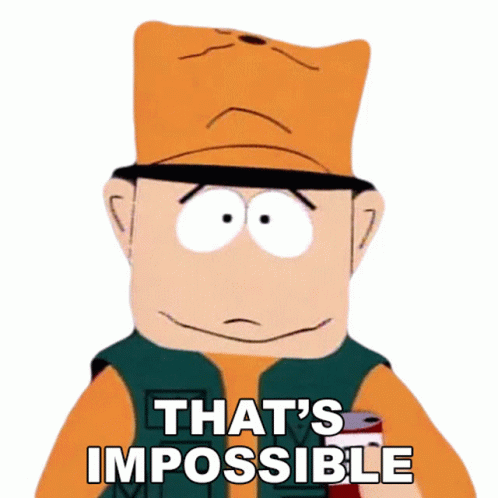 Thats Impossible Jimbo Kern GIF