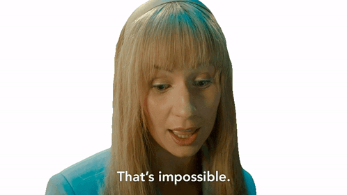 Thats Impossible Lindy Pepper Bean GIF