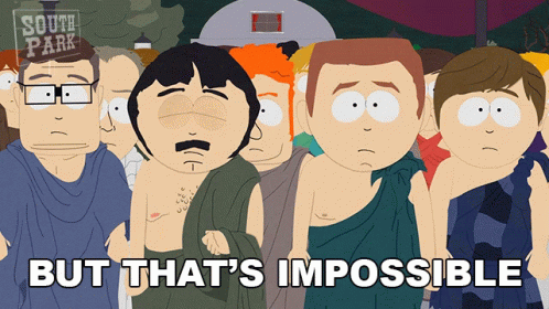 Thats Impossible South Park People GIF