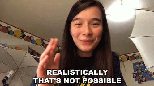 Thats Impossible Young Teenage Girl GIF