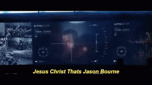 Thats Jason Bourne Adonis Simmons GIF