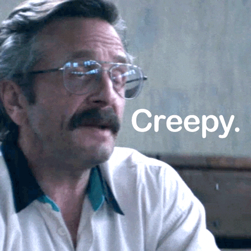 Thats Like Your Opinion Man Creepy GIF