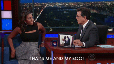 Thats Me And My Boo Michelle Obama GIF