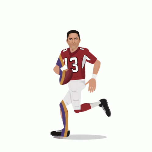 Thats My Quarterback Running Animation GIF