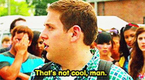 Thats Not Cool Man GIF