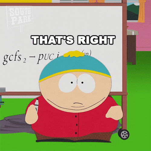 Thats Right Eric Cartman GIF