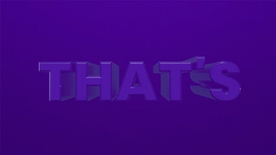 Thats Right Gradient Banner GIF