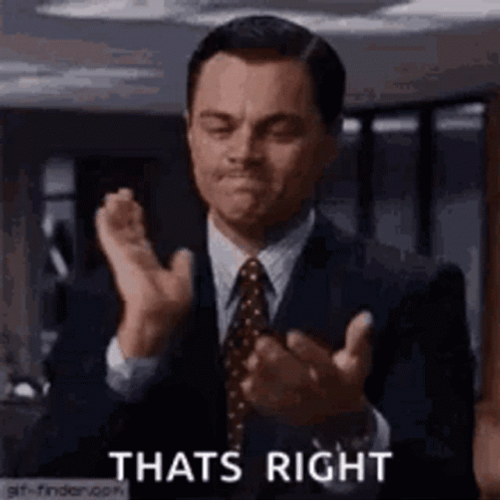 Thats Right Leo DiCaprio GIF