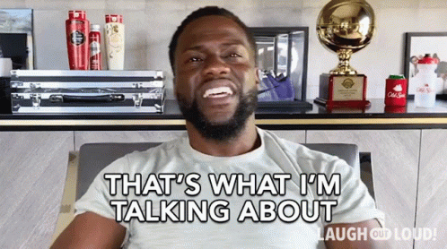 Thats What Im Talking About Kevin Hart GIF