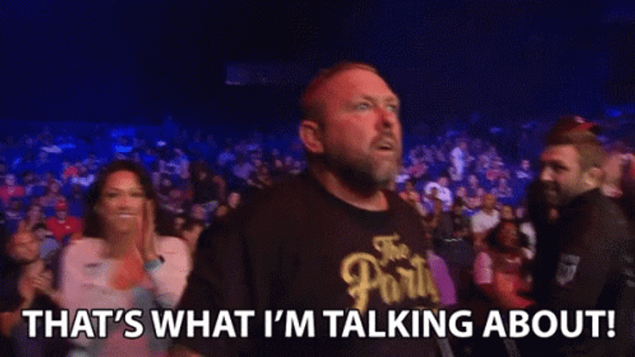 Thats What Im Talking About Mad Cheering Audience GIF