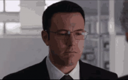 The Accountant Toe To Stare Look GIF