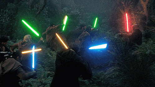 The Acolyte Force Push GIF