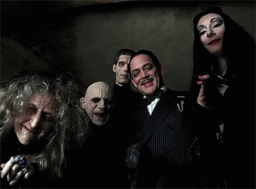The Addams Family Lighting Up Fire GIF