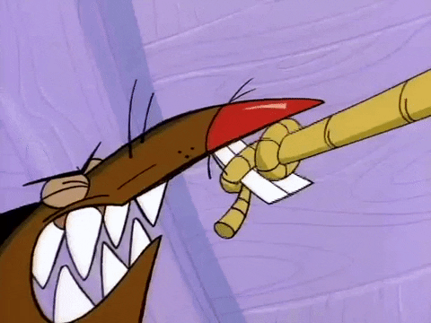 The Angry Beavers Pulling Teeth Scene GIF