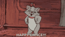 The Aristocrats Marie Happy And Excited Dance GIF