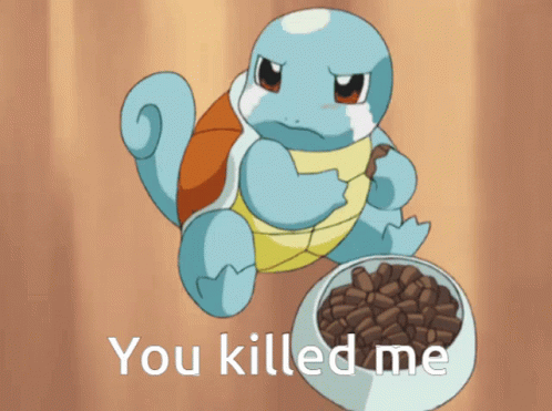 The Attempt On My Life Squirtle GIF