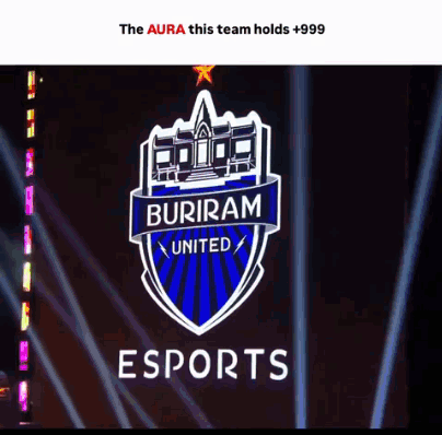 The Aura This Team Holds 999 Esports Is Shown GIF
