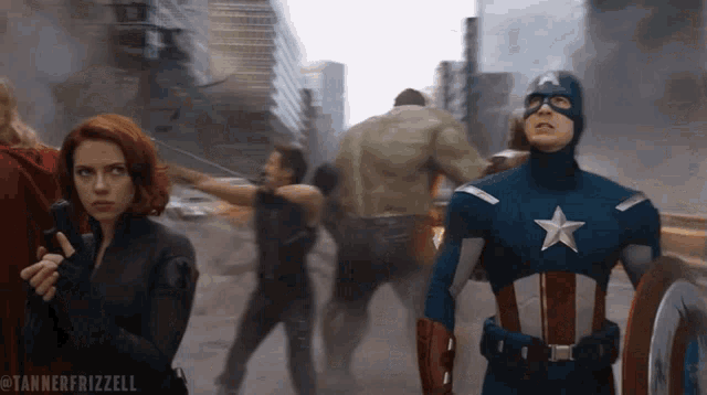 The Avengers Marvel Gif GIF