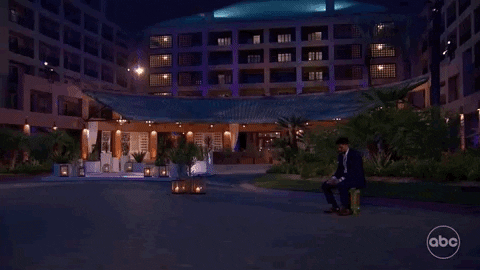 The Bachelorette Lonely Michelle GIF