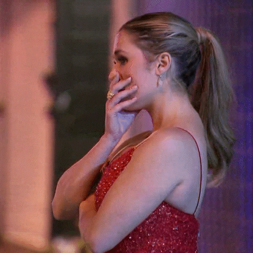 The Bachelorette Nervous Gabby Windey GIF