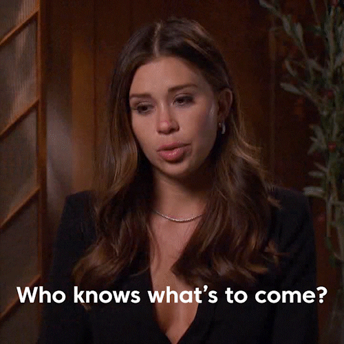 The Bachelorette Worried Gabby GIF