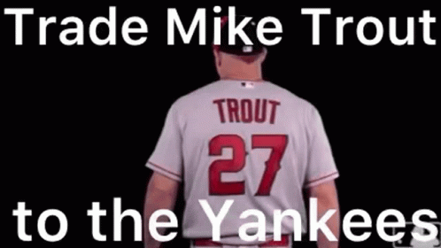 The Back Of A Baseball Player Wearing A Jersey With The Number 27 On It . GIF