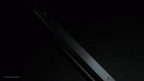 The Back Of A Black Galaxy S21 Ultra 5G Smartphone GIF