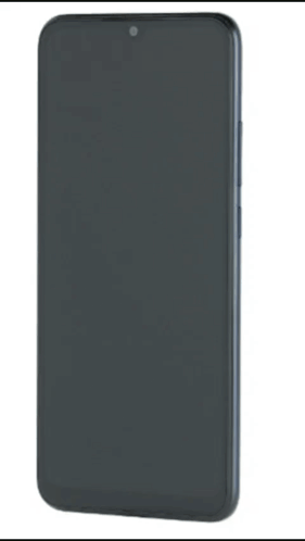 The Back Of A Black Redmi Phone With A Camera On It GIF