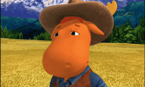 The Backyardigan Tyrone Hurray Sign GIF