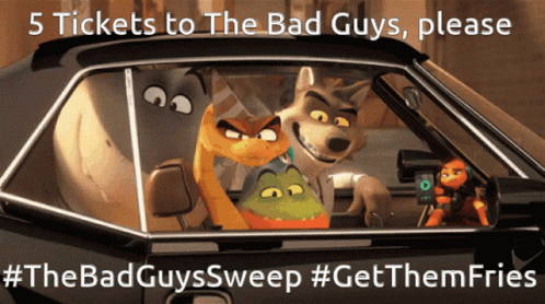 The Bad Guys Gang GIF