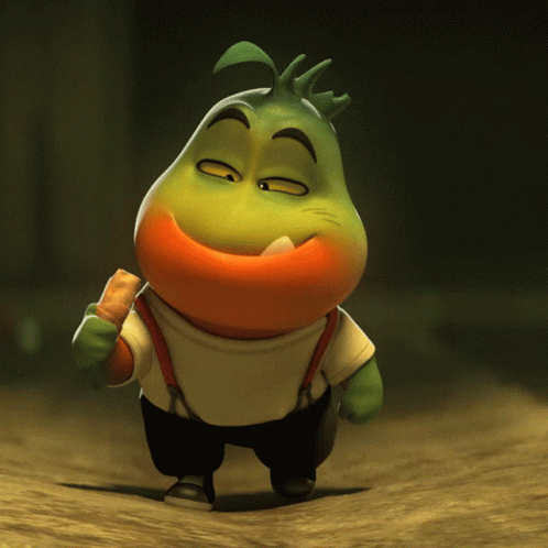 The Bad Guys Mr. Piranha Food GIF