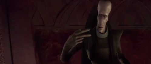 The Banking Clan Will Sign Your Treaty Written On A Black Background GIF