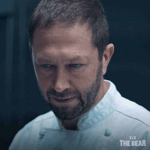 The Bear Ebon Moss Bachrach Chef Suit GIF