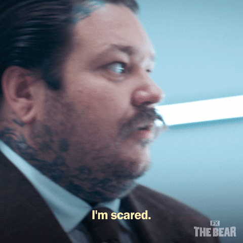The Bear Matty Matheson Scared GIF