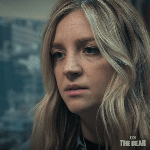 The Bear Natalie Sugar Berzatto Disgusted Reaction GIF