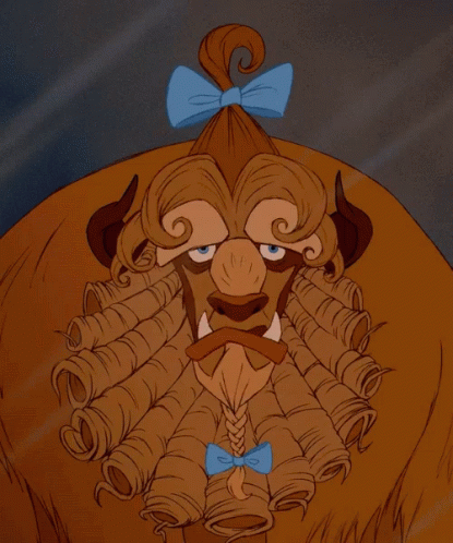 The Beast Cute Hairstyle GIF