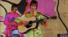 The Beatles John Lennon Singing Happy Birthday GIF