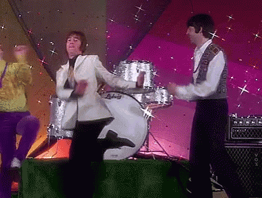 The Beatles Pumped Up Disco Dancing GIF