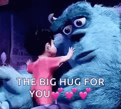 The Big Hugs For You Boo GIF