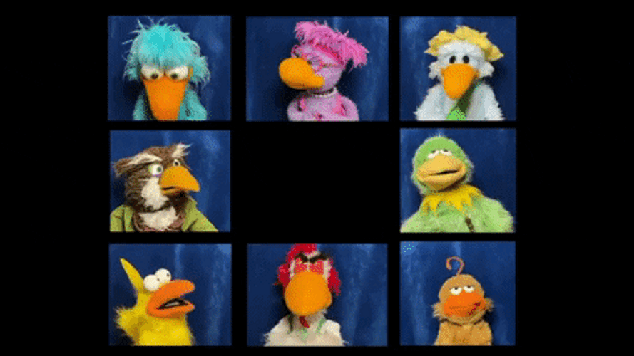 The Birdie Bunch Video Call GIF
