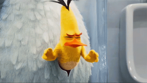 The Birds Angry Birds Chuck GIF