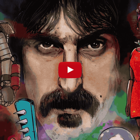 The Bizarre World Of Frank Zappa GIF