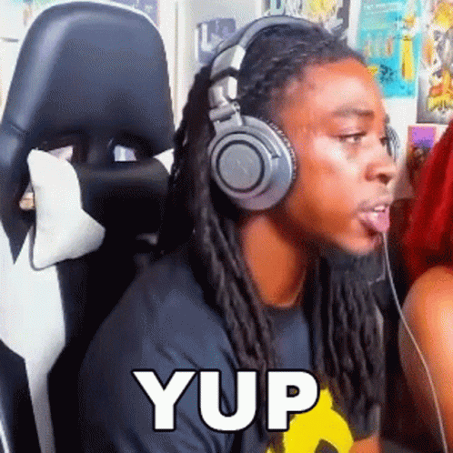 The Black Mastadonte Yup GIF